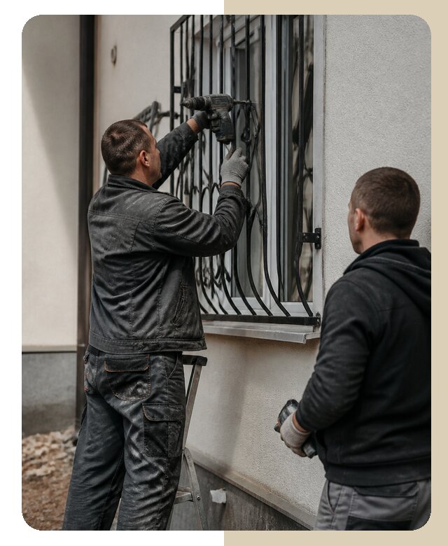 Установка наружных решеток в Магнитогорске от 5069 р. | Дверной